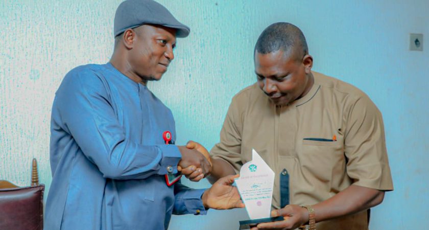 SCHOOL OF APPLIED SCIENCES CONFER AWARD OF EXCELLENCE ON KOGI POLY RECTOR